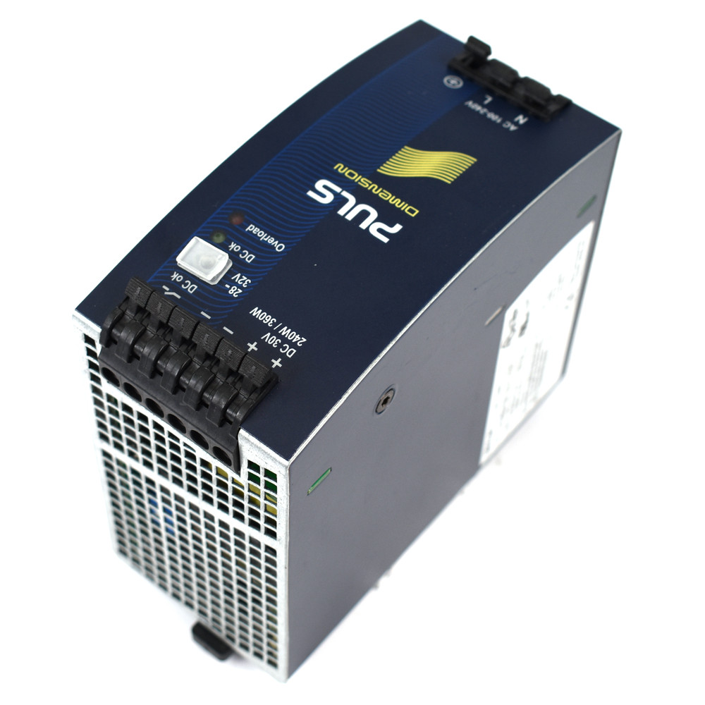 PULS QS10.301 DIN Rail Power Supply OUT: 1PH 28-32VDC 11.3A IN