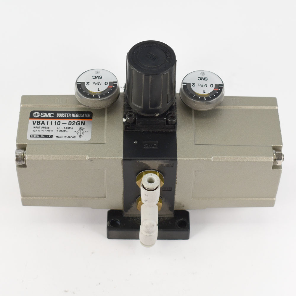 SMC VBA1110-02GN Booster Regulator Output 0-2.0MPa Input 0.1~1.0
