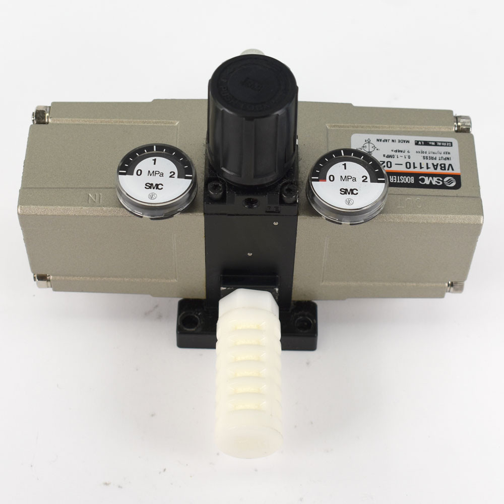 SMC VBA1110-02GN Booster Regulator Output 0-2.0MPa Input 0.1~1.0