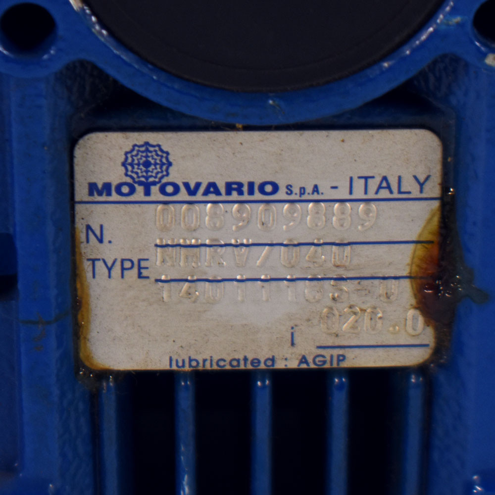 Motovario NMRV/040 Right Angle 20:1 Worm Gear Reducer 008909889