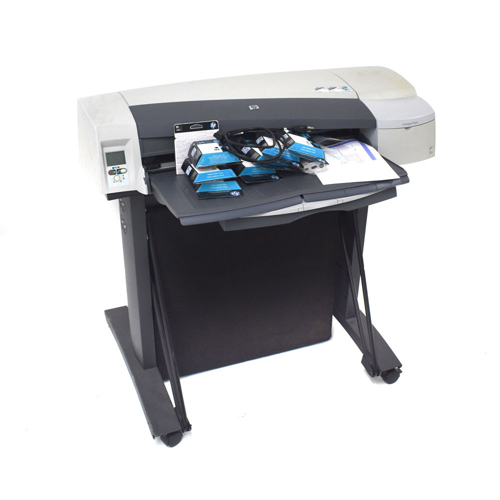 HP Designjet11 plus C7796D 業務用プリンター HP DesignJet 110plus C7796D Large Format Printer w/ Ink & Stand