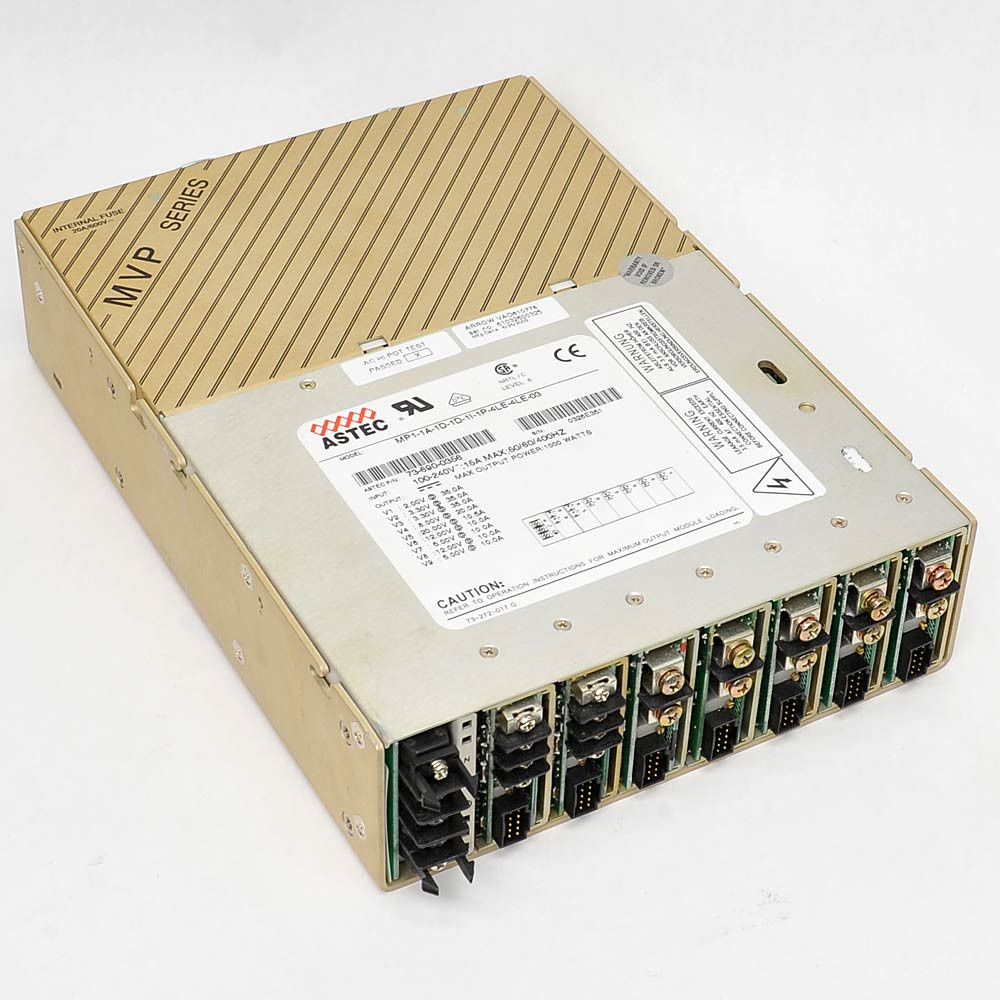 Astec MP1 Modular DC Power Supply 9 Outputs 2V 3V 5V 8V 12V 20V