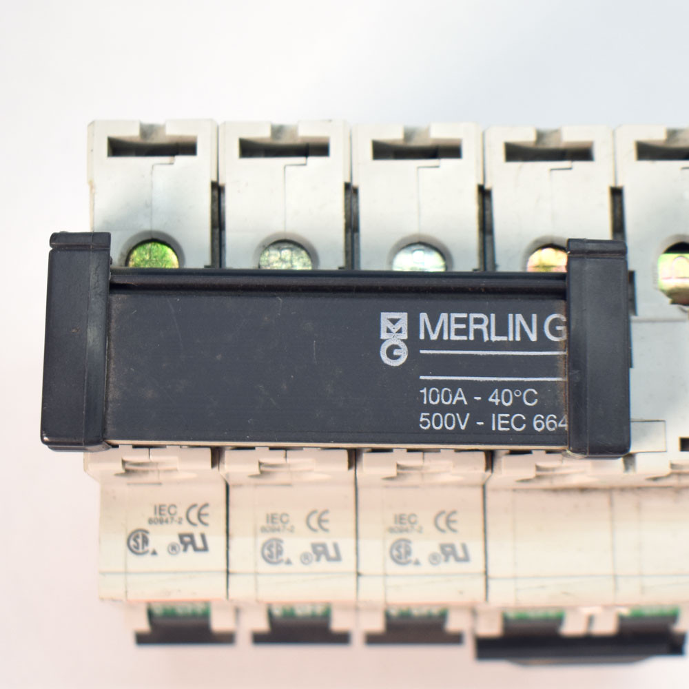 Merlin Gerin Multi9 C60 B 4A (2), B 6A, & C60N 20A-Type C Circuit