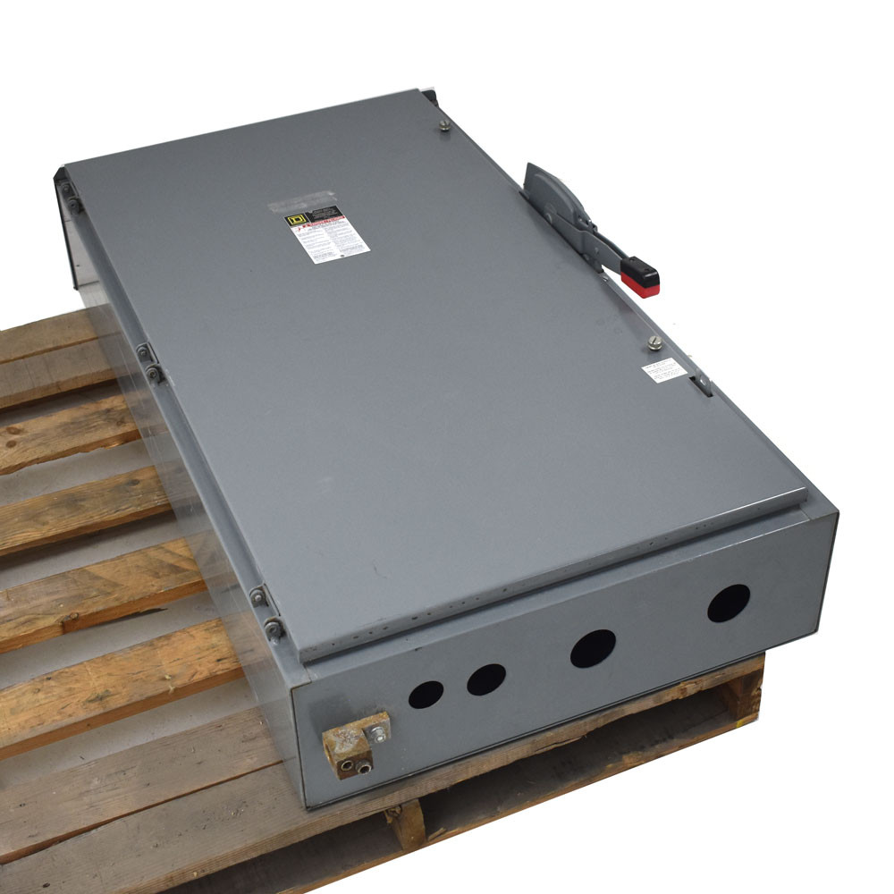 Square D HU366R Heavy-Duty 600A 3W3P 600V Outdoor Safety