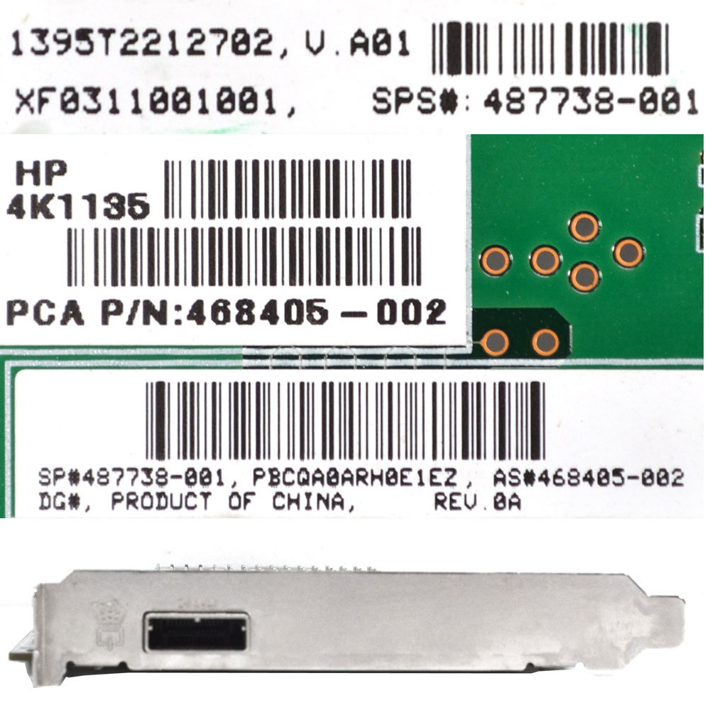 HP 487738-001 24-Bay 3Gb SAS Expander Card 468405-002