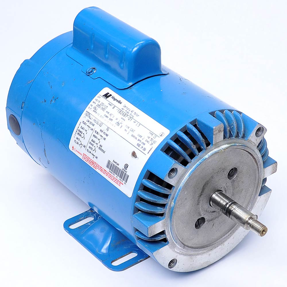 Magnetek Century 8-182687-01 AC Motor 230/115V 1phase 3450RPM Jet