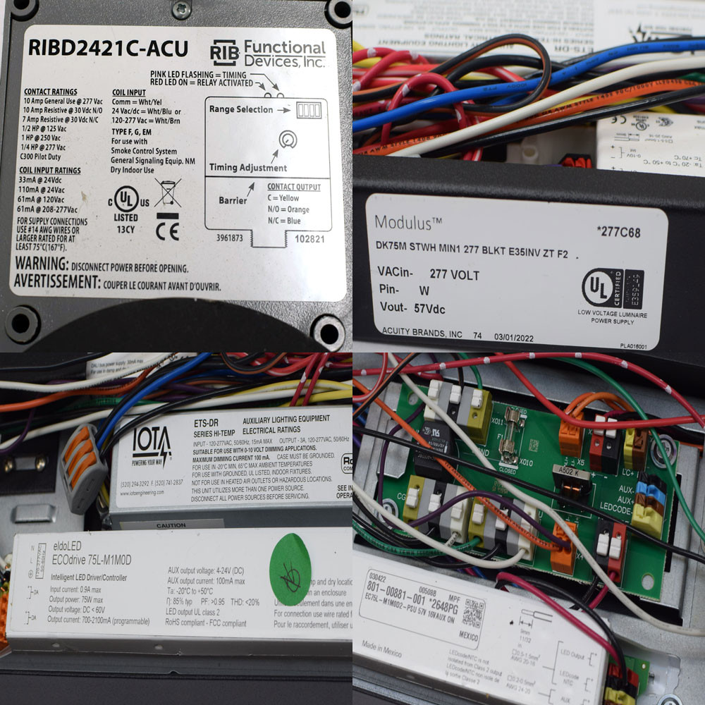 Acuity Brands DK75M Modulus Control Enclosure w/ RIB RIBD2421C 10A Relay