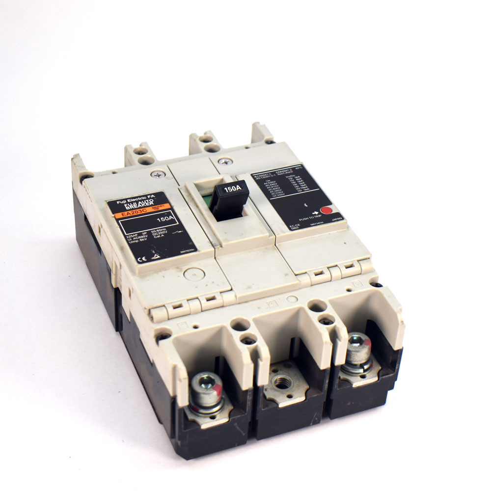 Fuji Electric EA203C-BB3GEC-150 Amp 3-Pole 150A 690VAC/250VDC Auto