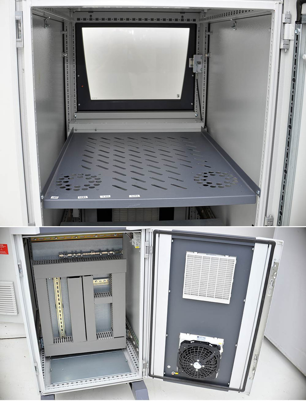 Rittal TS8368 PC Enclosure w/ Electronics Cabinet, Window