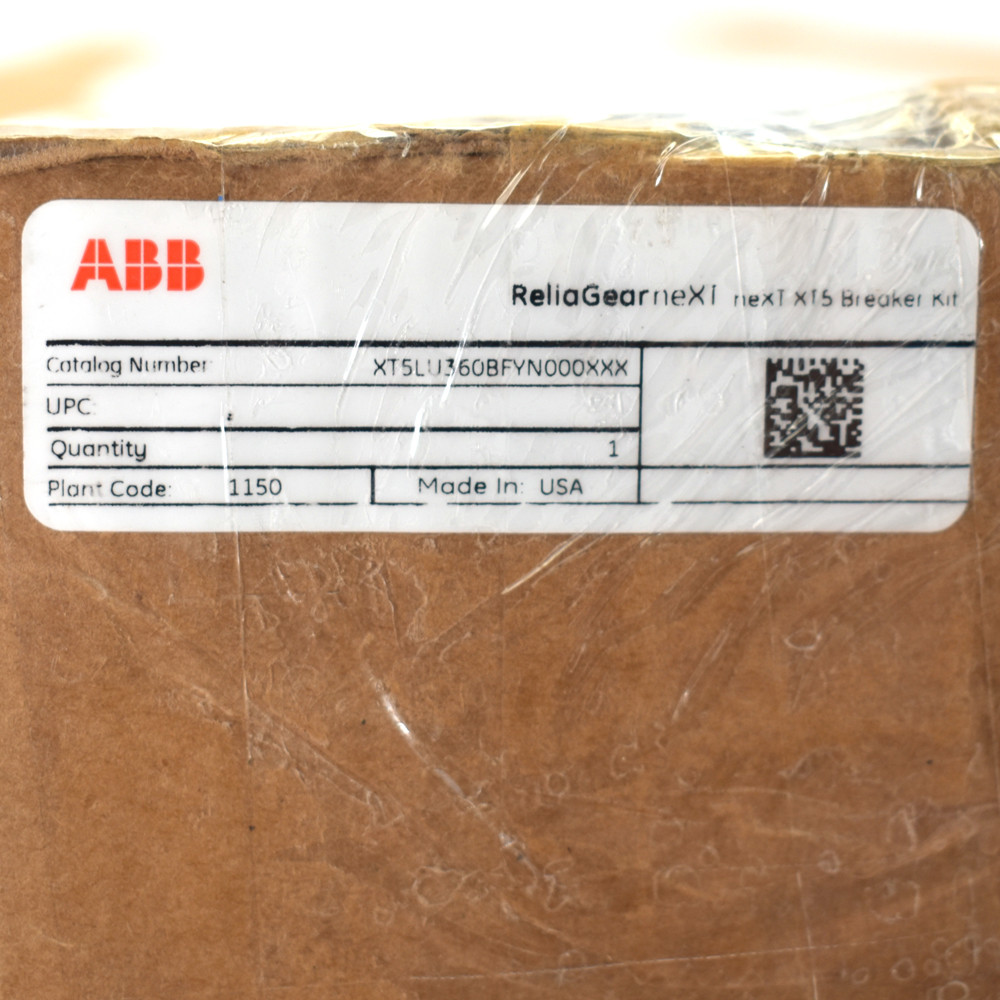 ABB SACE TMAX XT5L 600 Circuit Breaker with Accessories 3P 600A