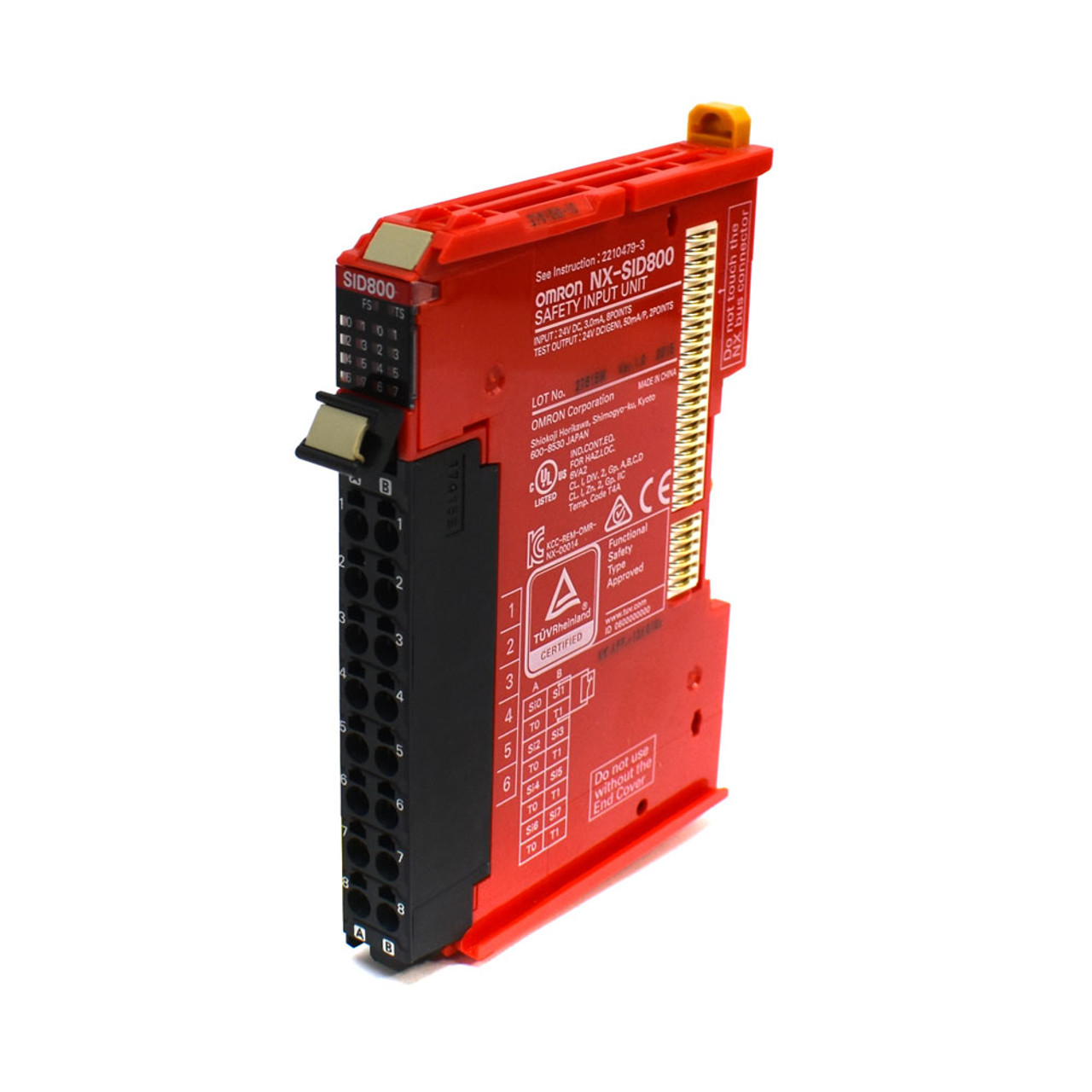 OMRON オムロン NX-SID800 安全入力ユニット 新品未使用未開封 オムロン セーフティ入力ユニット NX-SID800 (23年製) | 保守
