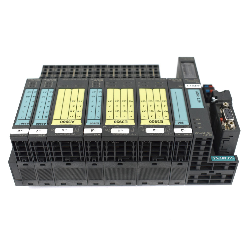 Module Assembly As Interface Siemens Simatic S7 6ES7 PLC Assembly w/ Interface, Power, Input, I/O ...