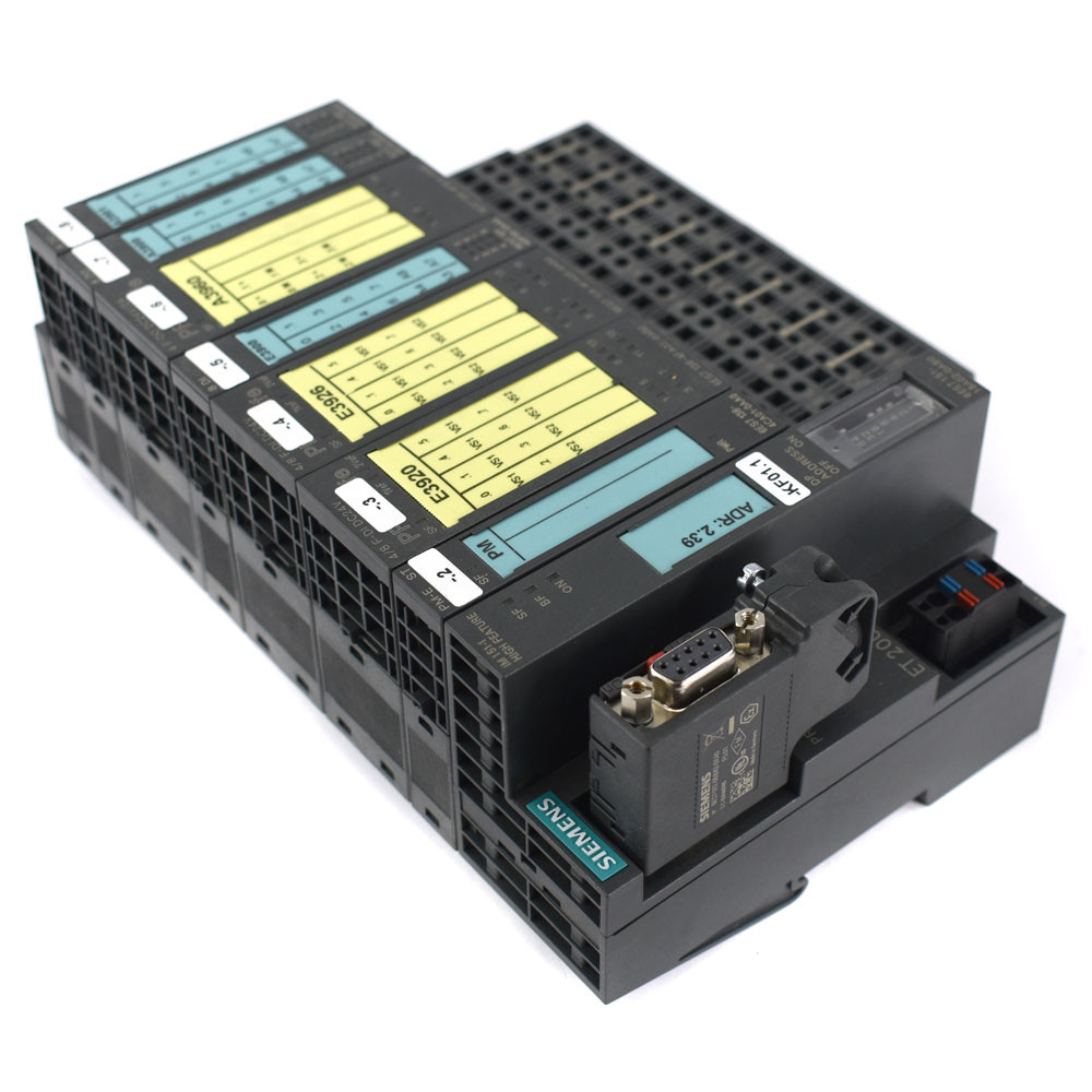 Module Assembly As Interface Siemens Simatic S7 6ES7 PLC Assembly w/ Interface, Power, Input, I/O ...