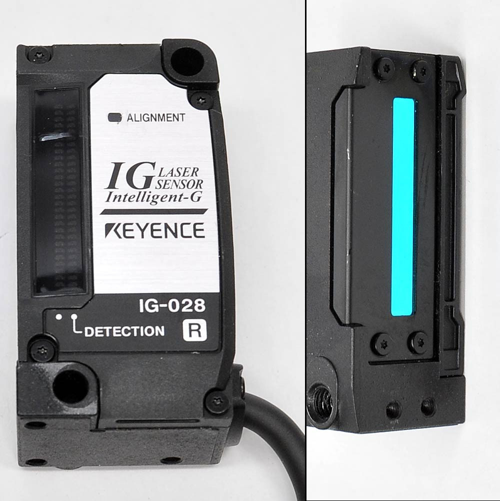 Keyence IG-028 Laser Micrometer Head 0-28mm with IG-1000 Keyence IG-028 Laser Micrometer Head 0-28mm with IG-1000