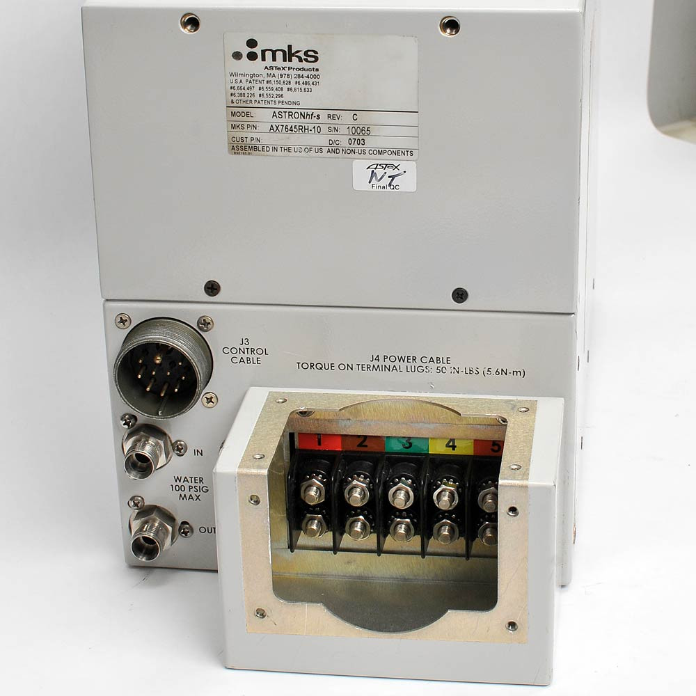 MKS AsTeX AX7645RH-10 Astron hf-s Reactive Gas Plasma Generator