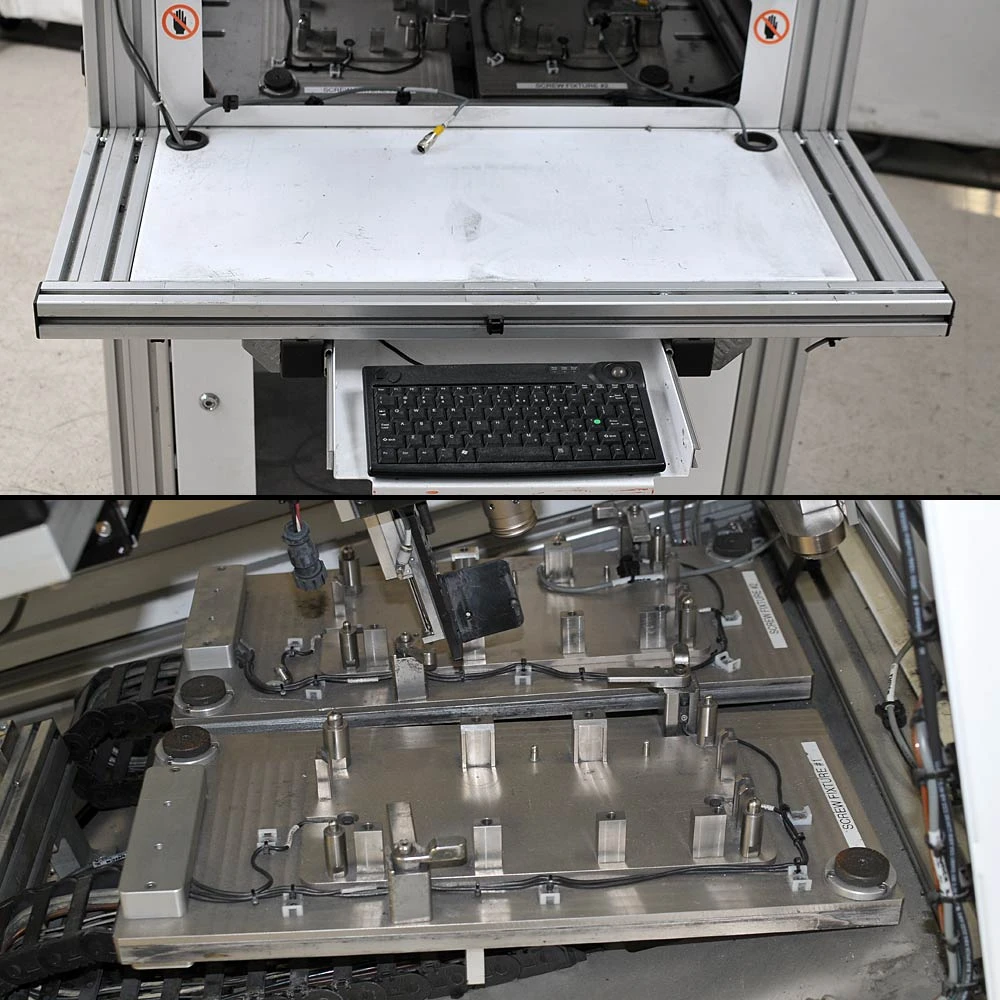 Precision Cells Precision 3-Axis Robot Cell 56x50x10cm Travel CNC Screw Work Cell PVA ...