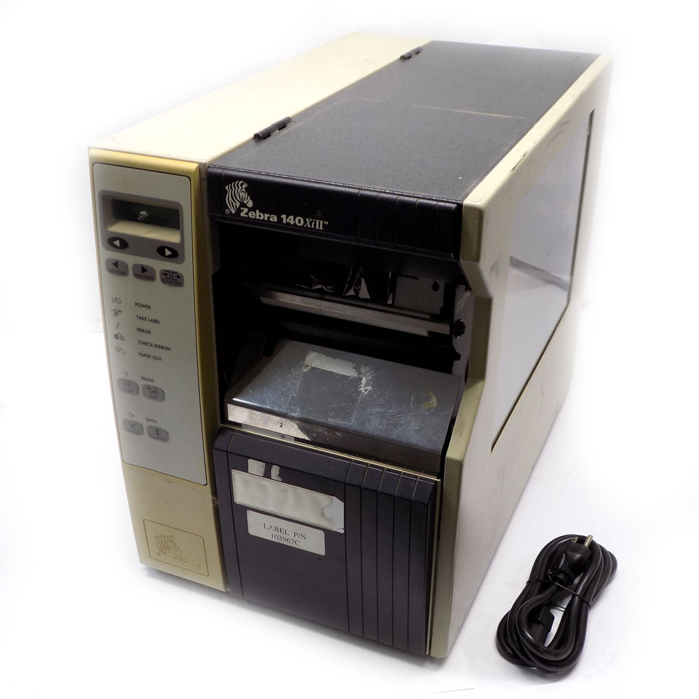 Zebra 140XiII Config. V18.8.1 (140-401-00004) Thermal Barcode