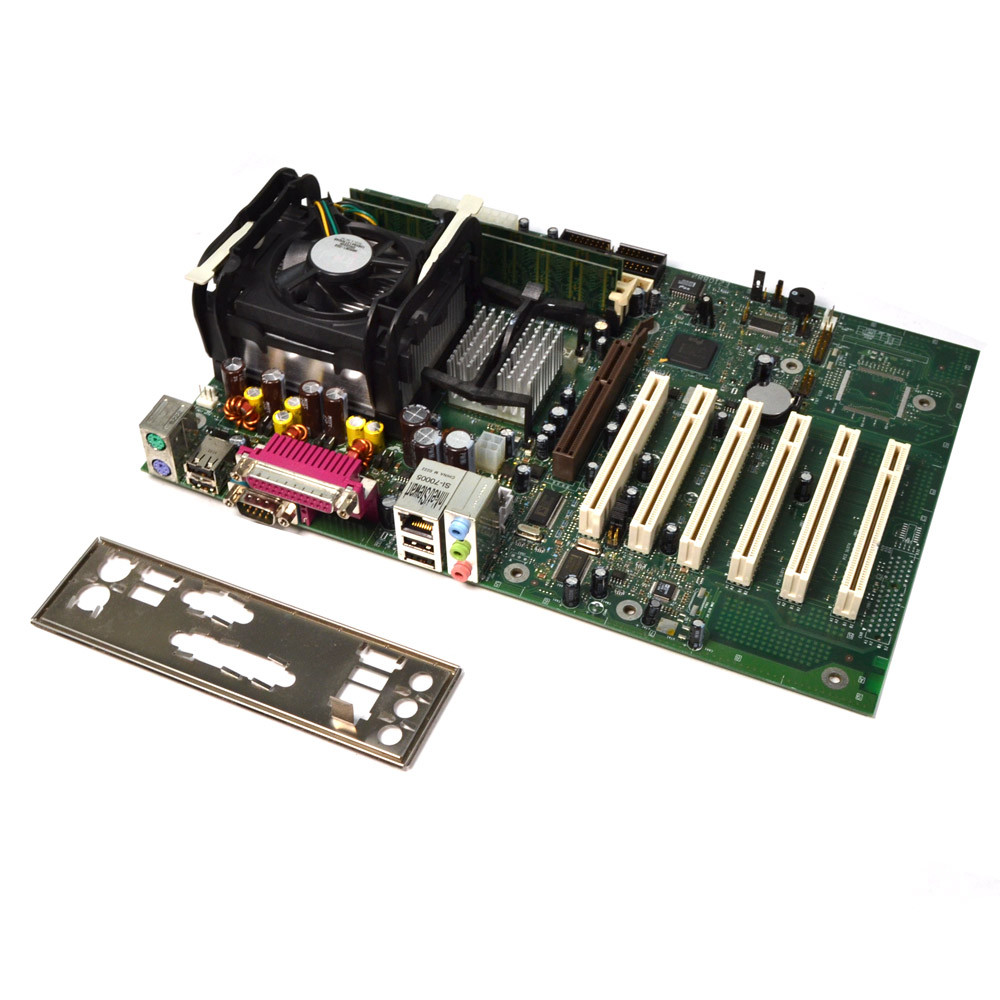 Vintage Intel D845BG Motherboard Intel SL5ZT Pentium 4 2.00GHz