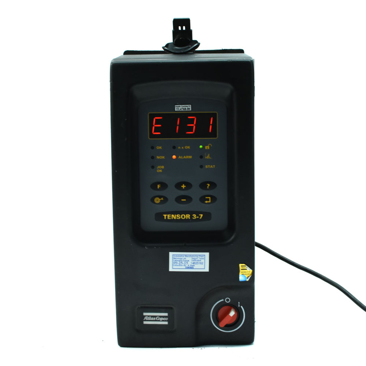 テスター Atlas Copco PF3107-C-DN-HW Tensor 3-7 Power Focus Nutrunner