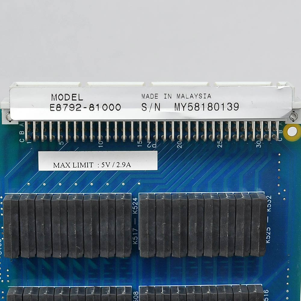 Keysight E8792A Pin Matrix Module Card 32x4 from TS-5400 Test System ...