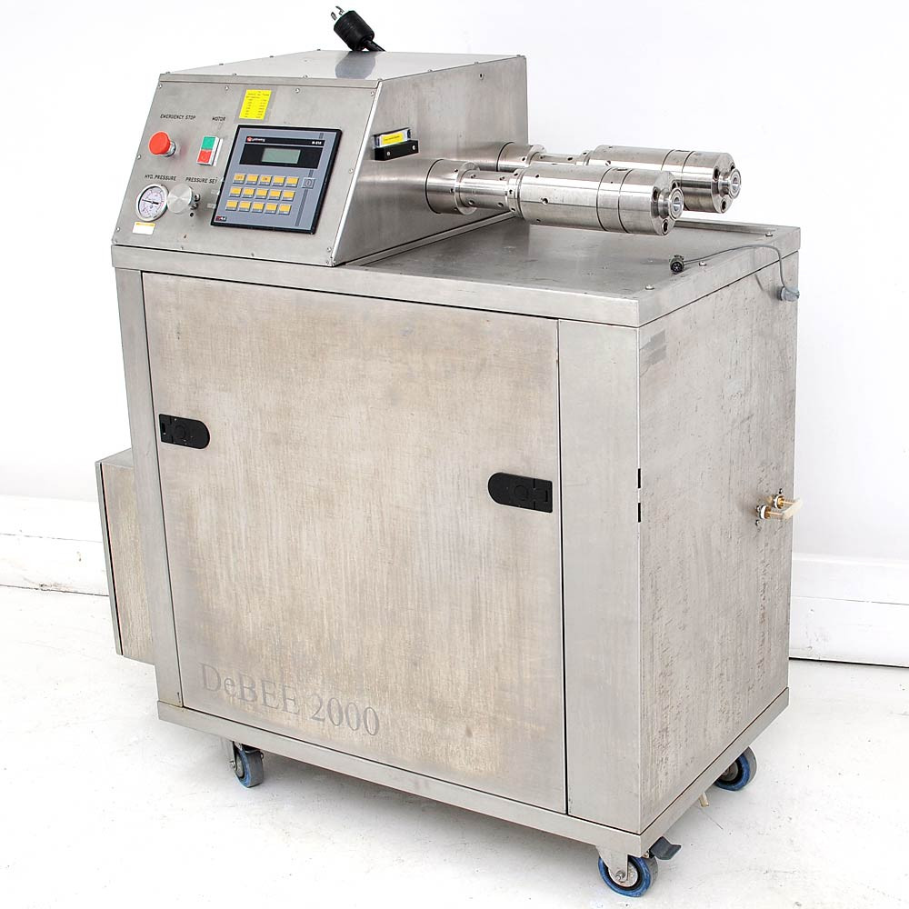 Bee Machine Bee DeBee 2000 High Pressure Pilot Plant Homogenizer 30,000 PSI 1L/min ...