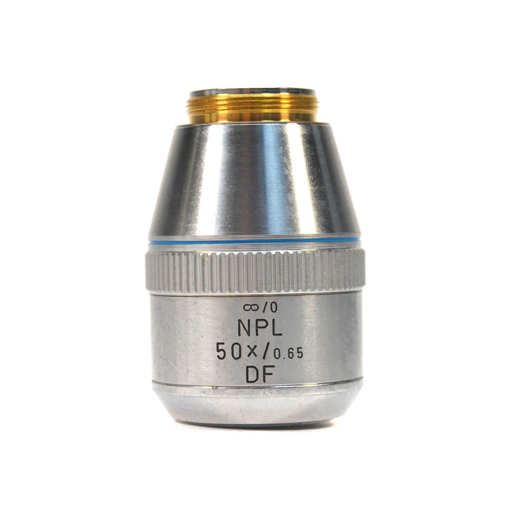 Leitz Wetzlar 569238 NPL 50X/0.65 DF Microscope Objective Lens