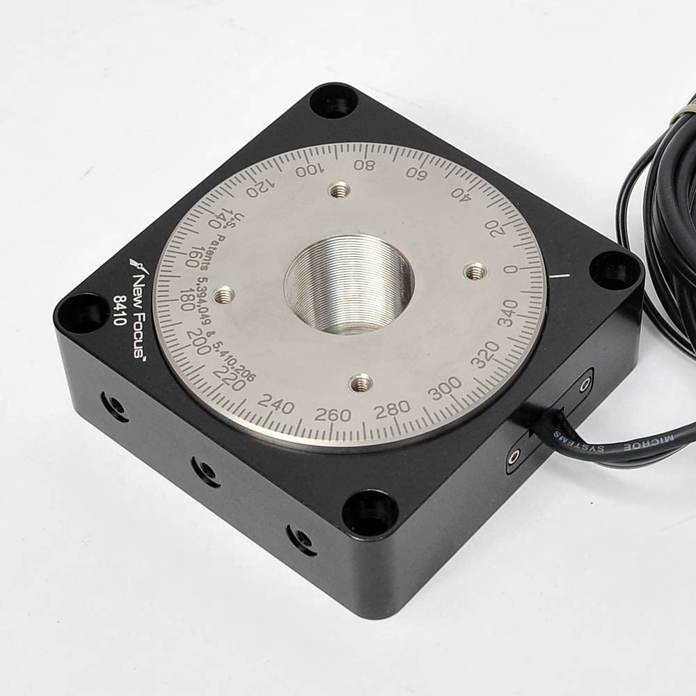 New Focus 8410 Closed Loop Picomotor Motorized Rotary Stage 1