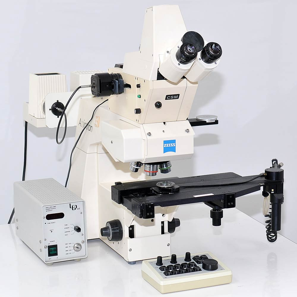 Carl Zeiss Axiotron Trinocular Compound Inspection Microscope With