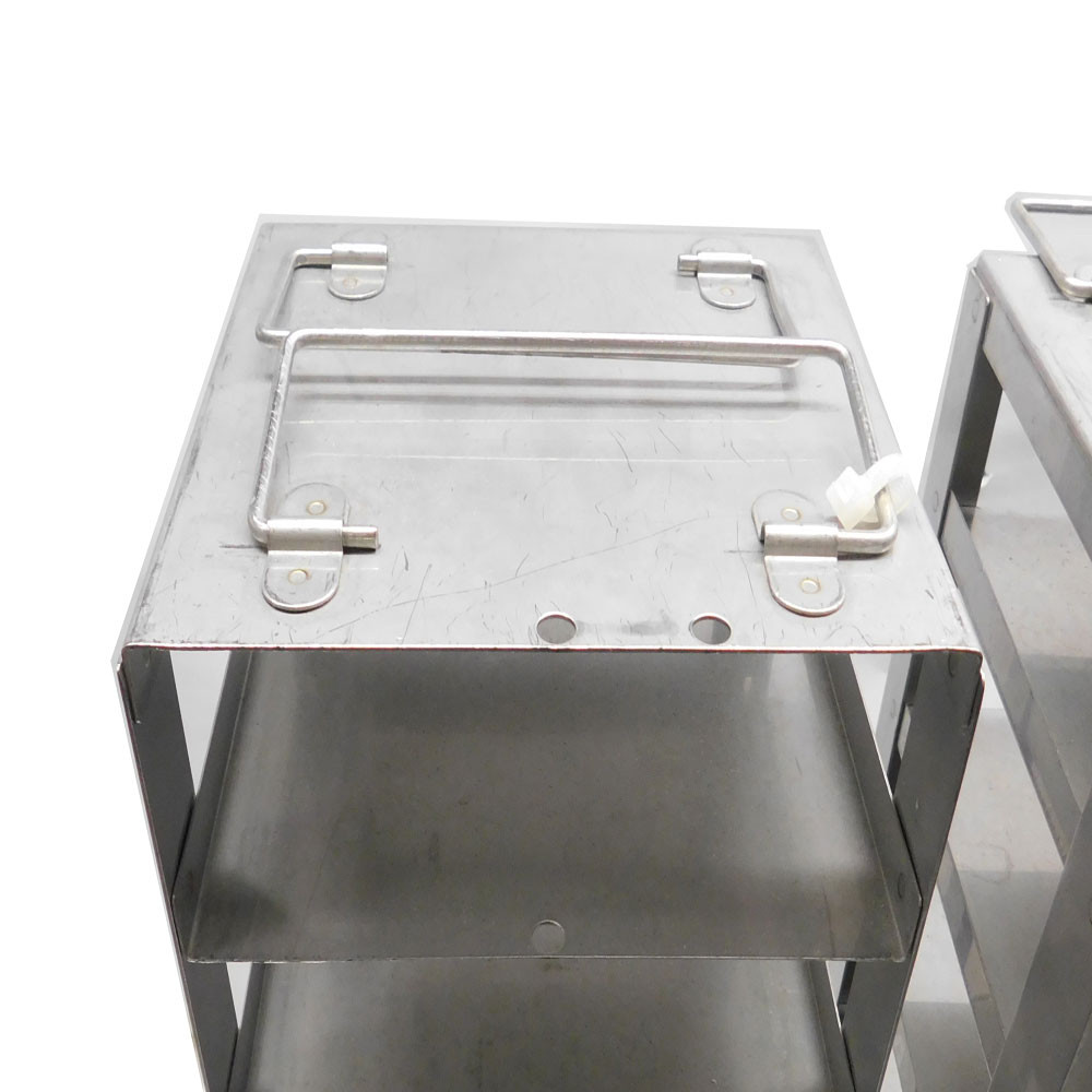 StainlessVertical Lab Storage Freeze Racks 26.25