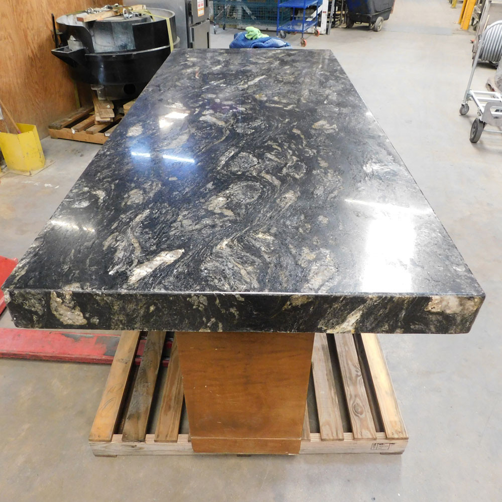 Granite Top Free Standing Bar Height Table 7-Foot Long x 36-Inch Wide