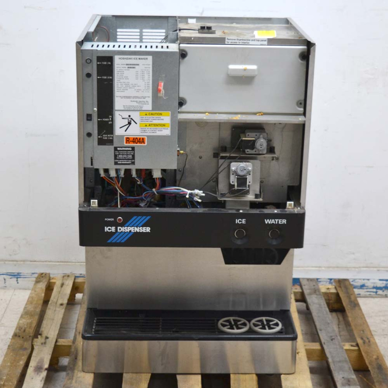 Hoshizaki DCM-500BAF Air-Cooled Ice Maker / Dispenser 40lbs