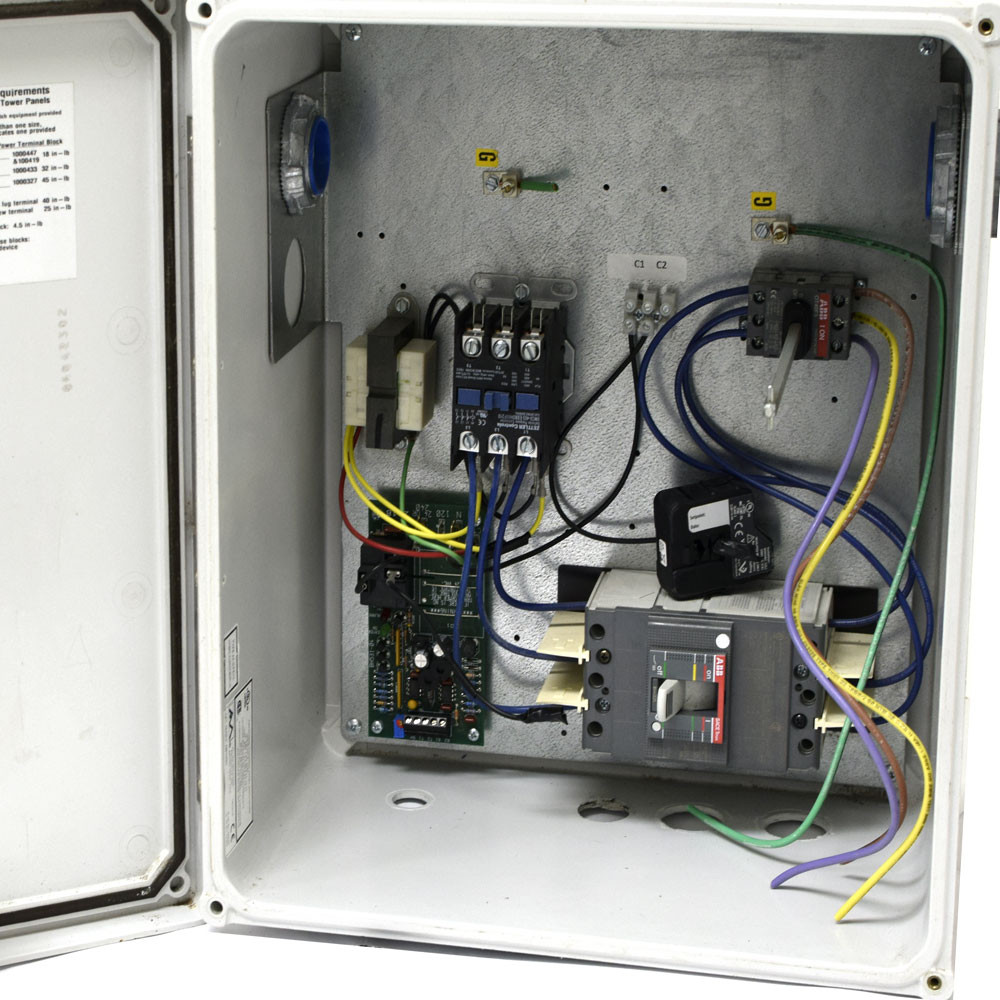 Indeeco 874Z-228500U Industrial 7.5kW Basin Heater Control Panel