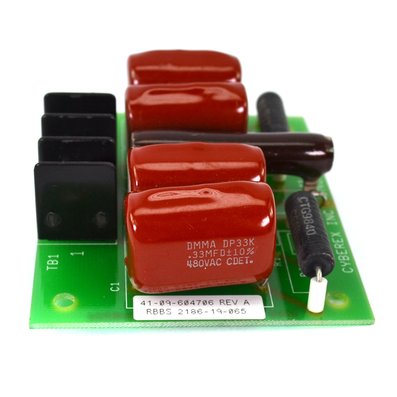 Cyberex Snubber 41-09-604706 Rev. A Circuit Board