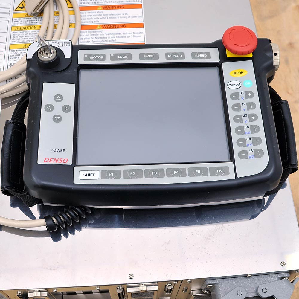 Denso Wave VS-6556 Robot Arm with RC7M Controller, Teach Pendant