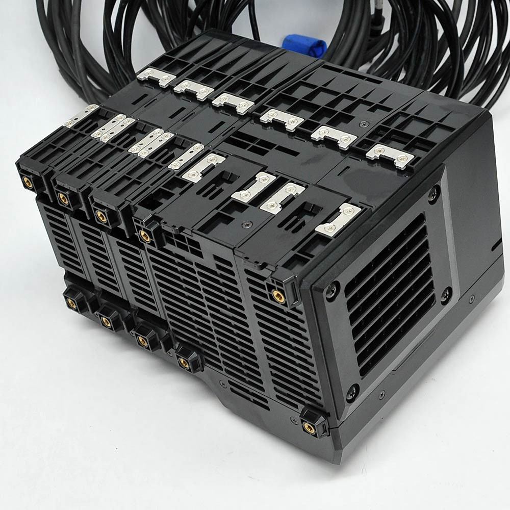 Keyence CV-X322F Machine Vision Camera Controller w/CA-E100, 2x