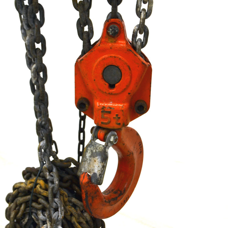Elephant Chain Block 5 Ton 10 Ft Lift Chain C21-5 Heavy Duty