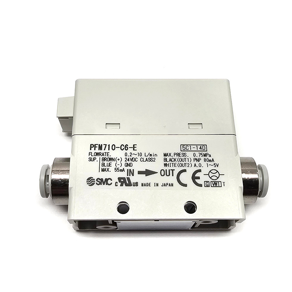 C6 Selective Ride Control Switch SMC PFM710-C6-E Digital Flow Control Switch