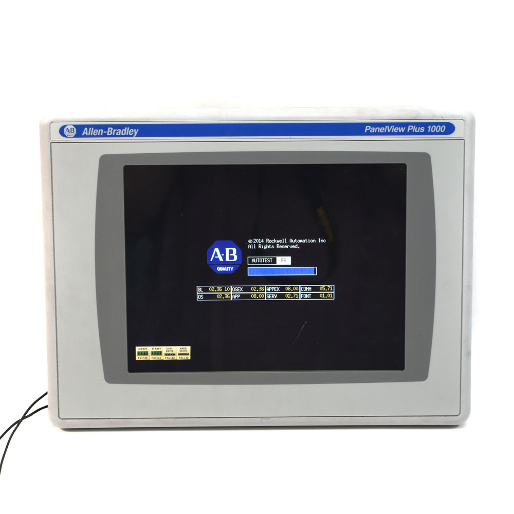 Allen-Bradley 2711P-T10C4D8 Terminal Display Panelview Plus 1000