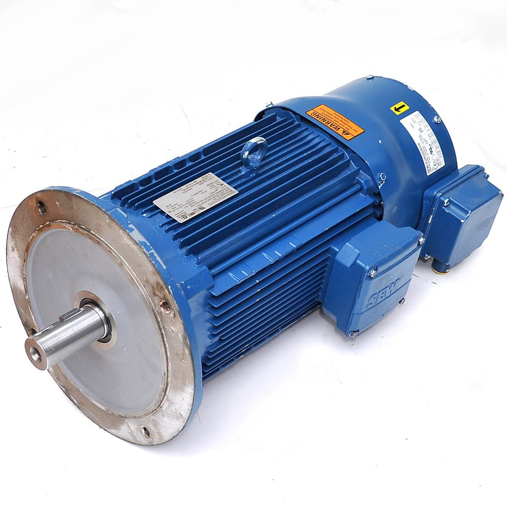 SEW DRN132S4/TF/V 7.5HP 3phase Motor 132S Frame, with V112