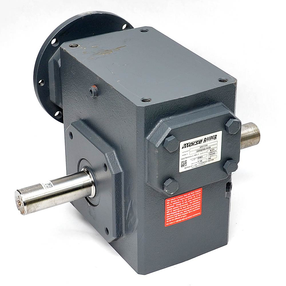 Morse Raider Plus 60:1 Worm Gear Reducer 1.36HP 56C 1.25