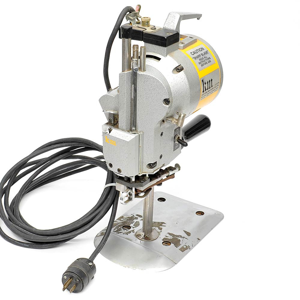 希少】 KM KS-EU K.M. CLOTH CUTTING MACHINE 布 裁断機 クロス