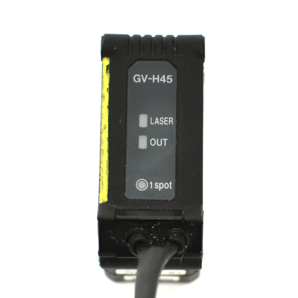 Keyence GV-21P Laser Sensor Amplifier w/ GV-H45 Sensor