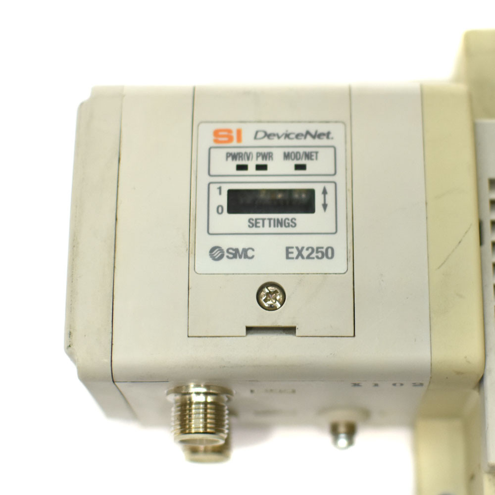 SMC EX250-SDN1-X102 DeviceNet Serial Interface w/Valves
