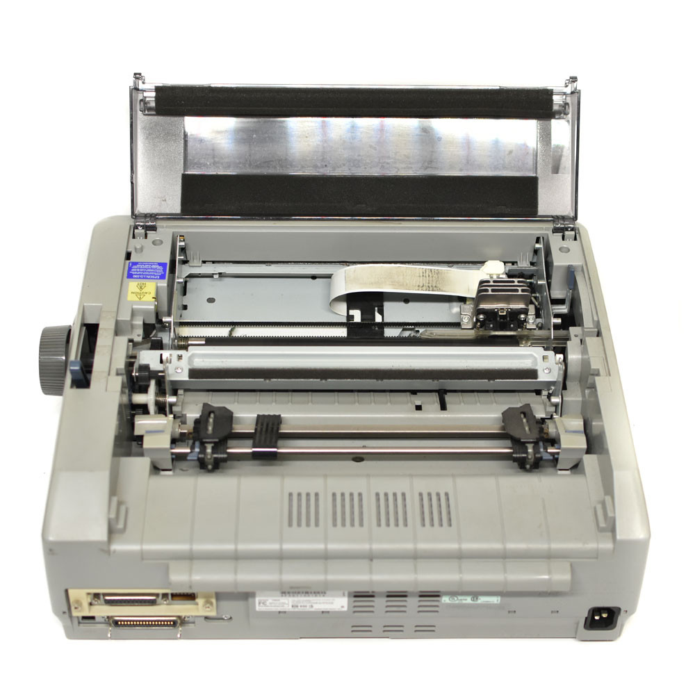 Epson LQ-590 Impact Dot Matrix Printer Powered On AS/IS
