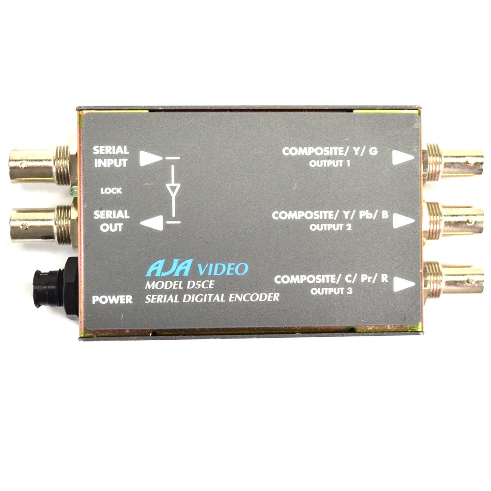 Composite Aja Converter AJA D5CE SD-SDI To Component Or Composite