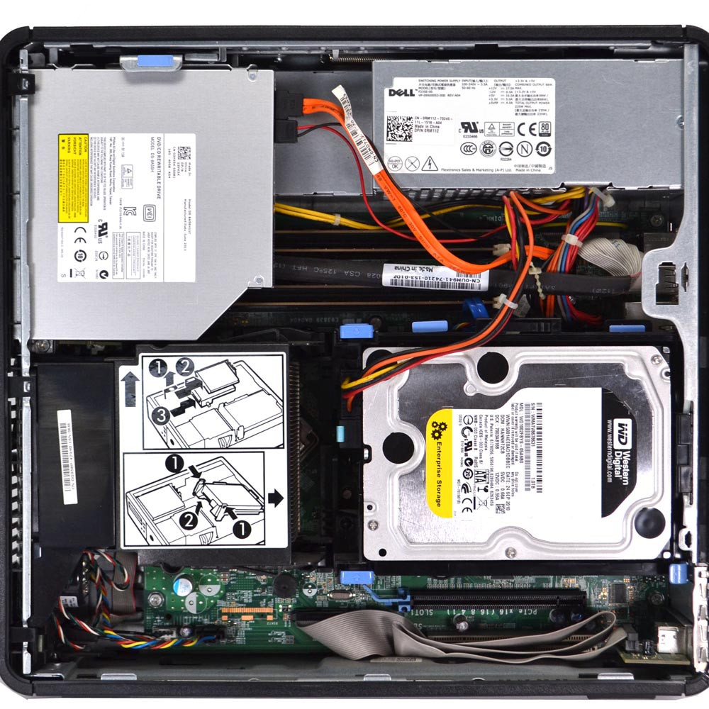 Dell OptiPlex 780 SFF Desktop Celeron 450 2.20GHz 4GB 1TB HDD Win7
