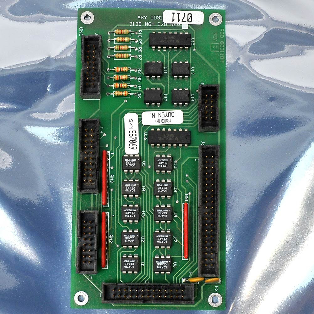 Label-Aire 0031184 3138 Applicator NGA I/O Input/Output Circuit Board w ...