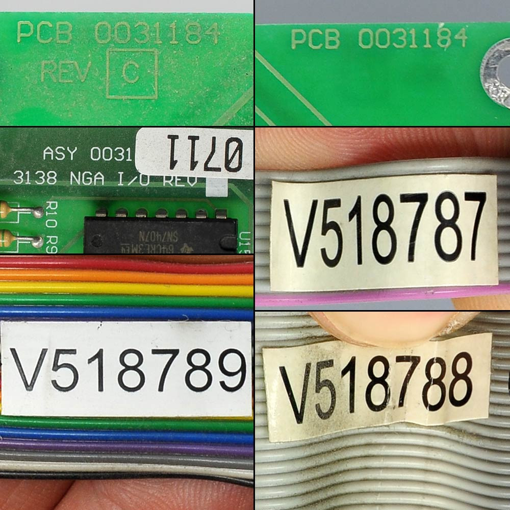 Label-Aire 0031184 3138 Applicator NGA I/O Input/Output Circuit Board w ...