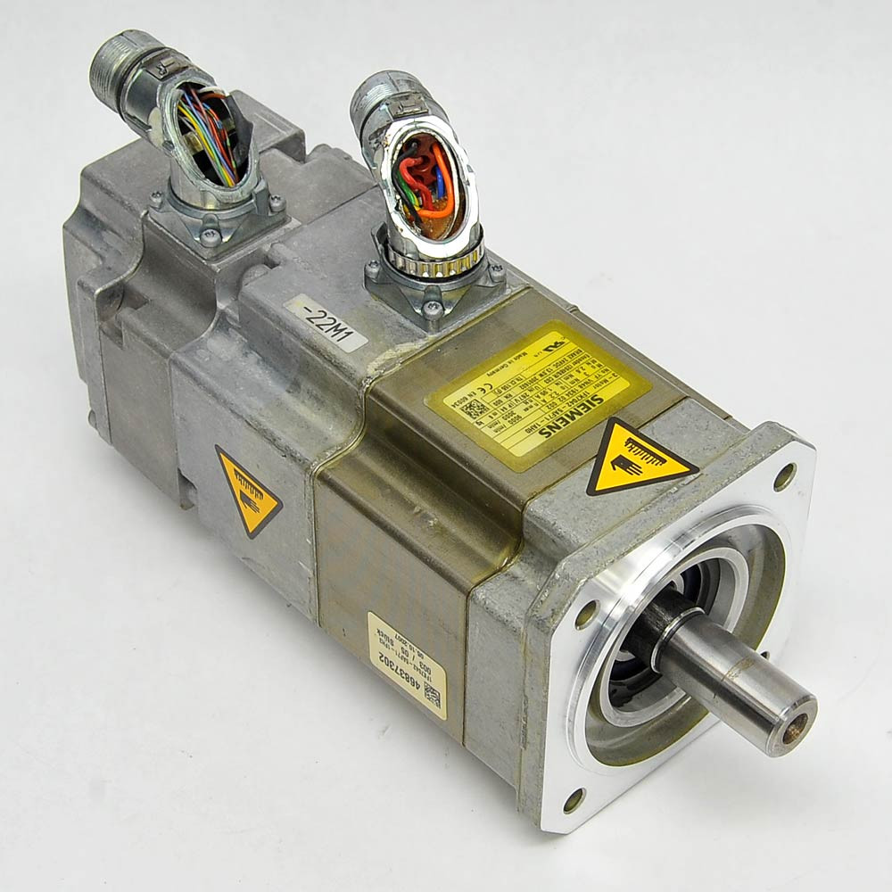 Siemens 1FK7042-5AF71-1AH0 3phase Servo Motor w/ Encoder, Brake