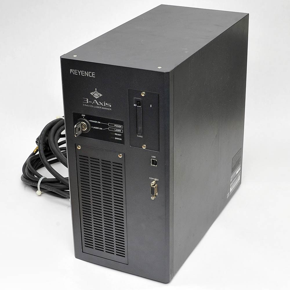 Keyence ML-Z9500A 3-Axis Marking Laser Head Controller, Has Memory